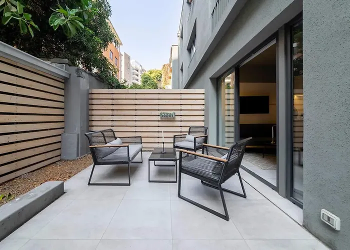 Elegante Estudio Terraza Privada En Providencia
