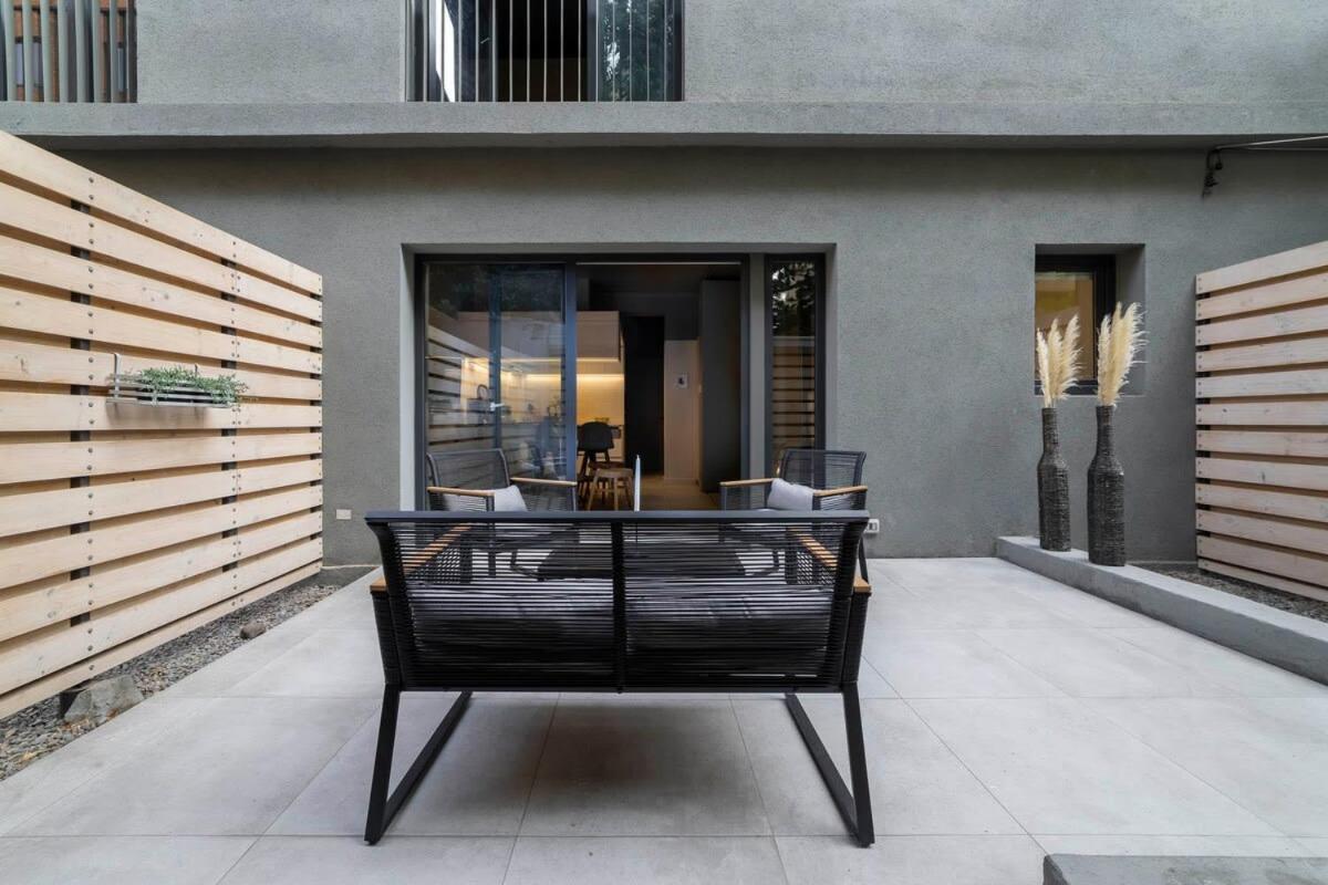 Apartamento Elegante Estudio Terraza Privada En Providencia Santiago de Chile